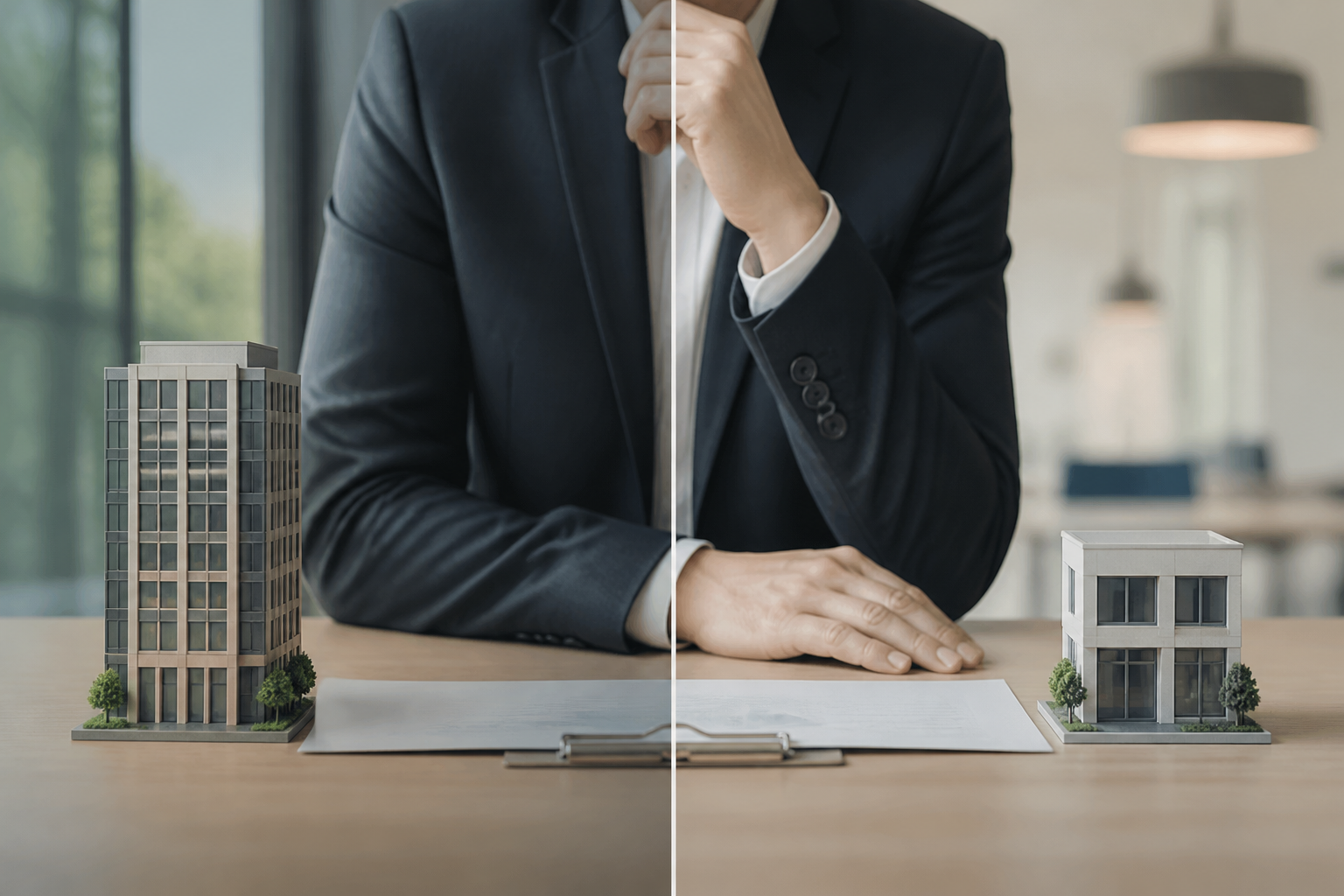 Comprar ou Arrendar Escritório? O Que Compensa Mais para a Sua Empresa em 2026 por Pedro Flores - Grupo Your Contabilidade